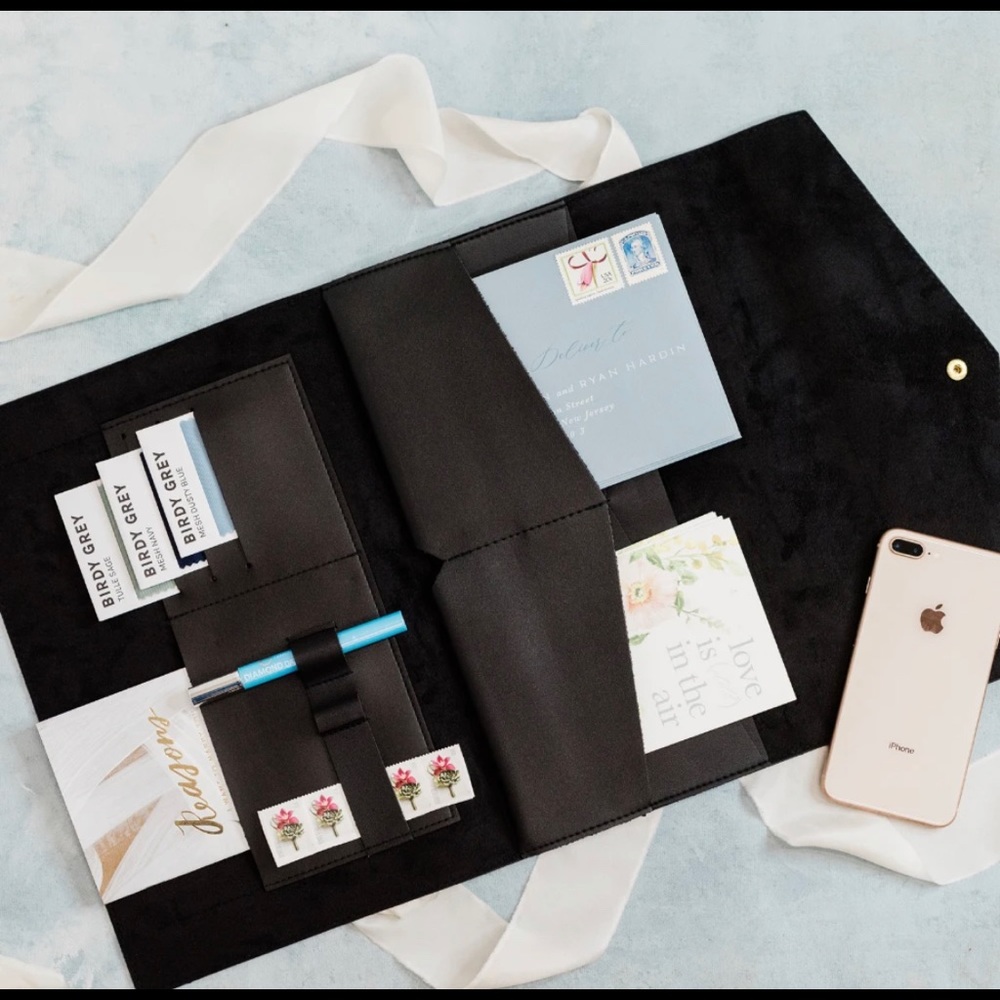 The Megan portfolio laptop clutch and organizer